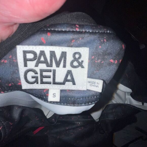 Pam & Gela navy, pink & black dress NWT small - Picture 6 of 10